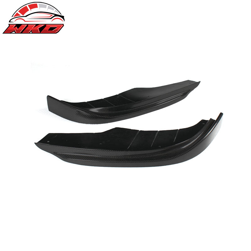 Wholesale 11-13 BMW F10 JC Style Front Bumper Lip Splitter 2PC - Matte Carbon Fiber