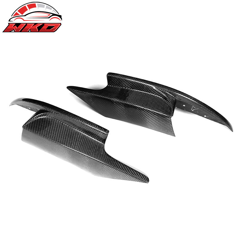 Fits 12-16 BMW F10 M5 Only RKP Style Front Bumper Lip Splitter Carbon Fiber