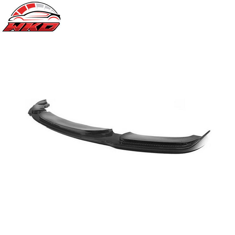 Fits 11-16 BMW F10 M Sport Front Bumper Lip Spoiler Matte Carbon Fiber