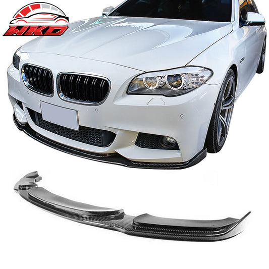 Wholesale 11-16 BMW F10 5 Series M-Sport HM/H Style Front Bumper Lip Carbon Fiber CF