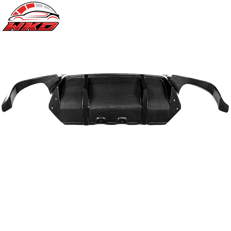 Wholesale 12-16 BMW 5 Series F10 M5 DTM Style Rear Bumper Diffuser Matte Carbon Fiber