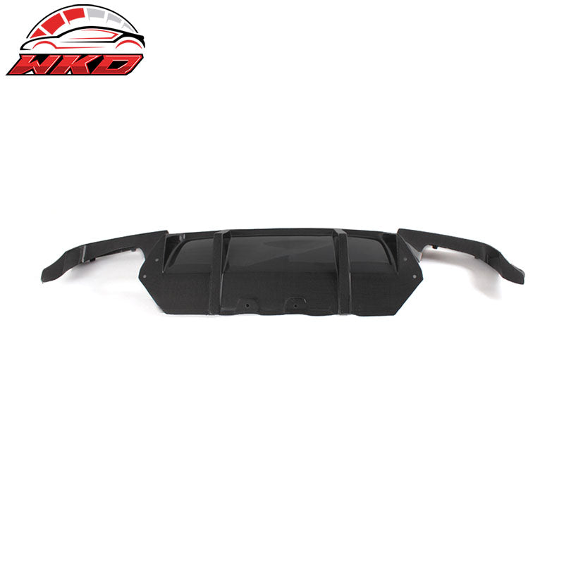 Wholesale 11-16 BMW F10 5 Series DTM Style Rear Bumper Lip Diffuser Matte Carbon Fiber