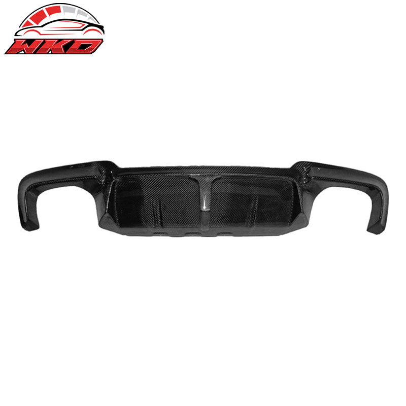 Wholesale 12-16 BMW F10 M5 Only 3D Style Rear Bumper Lip Diffuser - Carbon Fiber CF