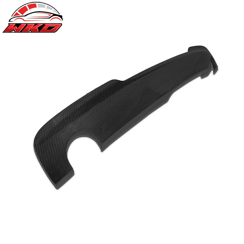 Fits 11-16 BMW F10 535i M Sport OE Style Rear Bumper Diffuser Matte Carbon Fiber