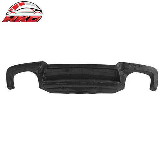 Wholesale 12-16 BMW F10 M5 RZ Style Rear Bumper Lip Diffuser - Matte Carbon Fiber