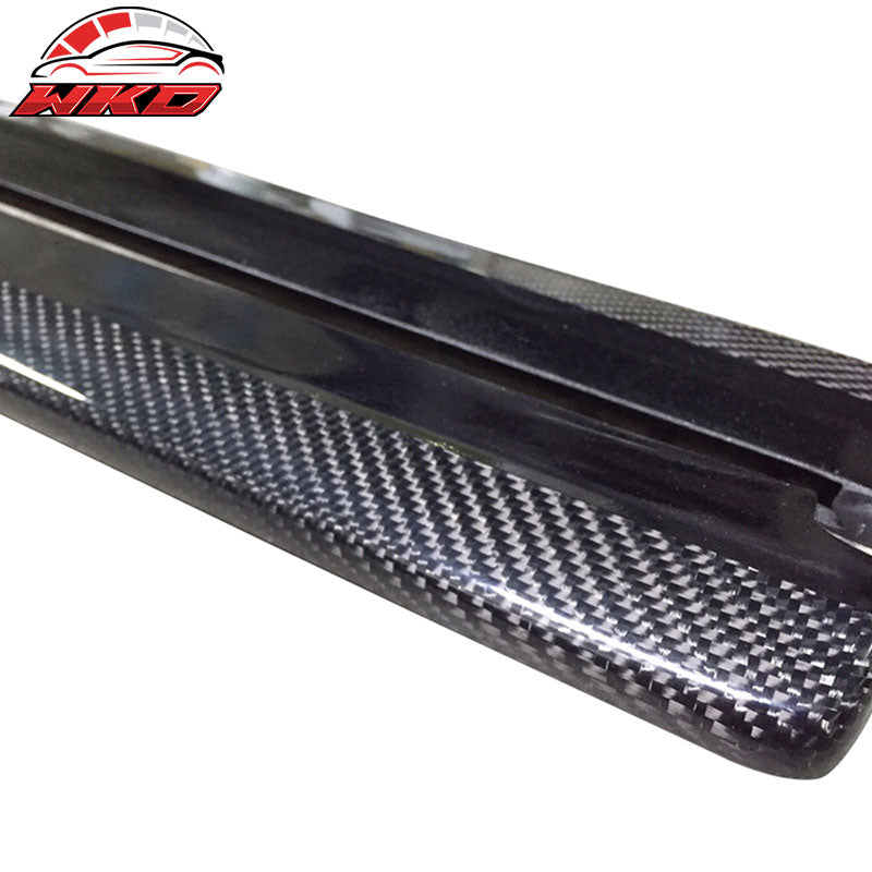 Fits 11-16 BMW F10 5-Series MT M Sport Only DP Style Side Skirts CF
