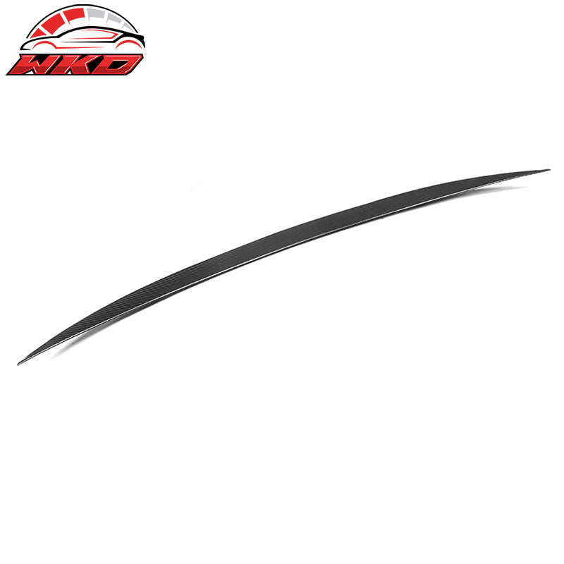 Fits 11-16 BMW 5 Series F10 & M5 MP Style Rear Trunk Spoiler Matte Carbon Fiber