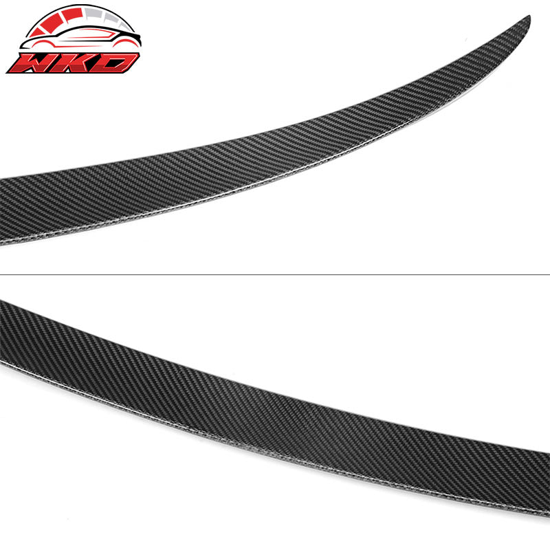 Fits 11-16 BMW 5 Series F10 & M5 MP Style Rear Trunk Spoiler Matte Carbon Fiber