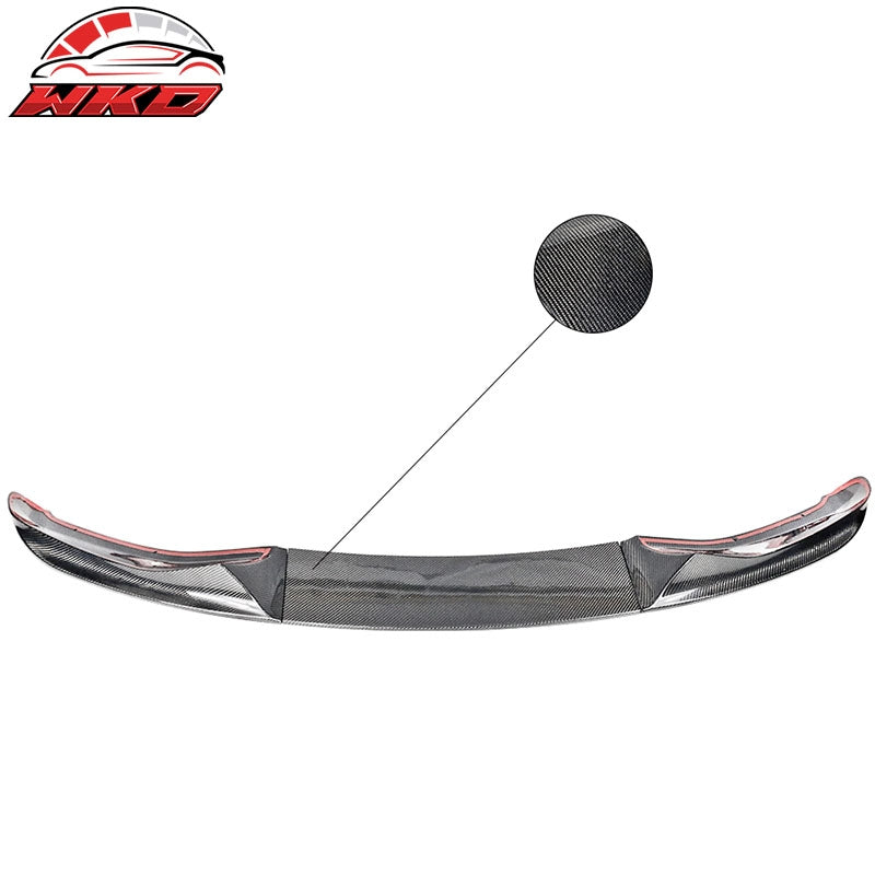 Fits 14-18 BMW F15 X5 MT MP Style 3PCS Front Bumper Lip Spoiler Carbon Fiber CF