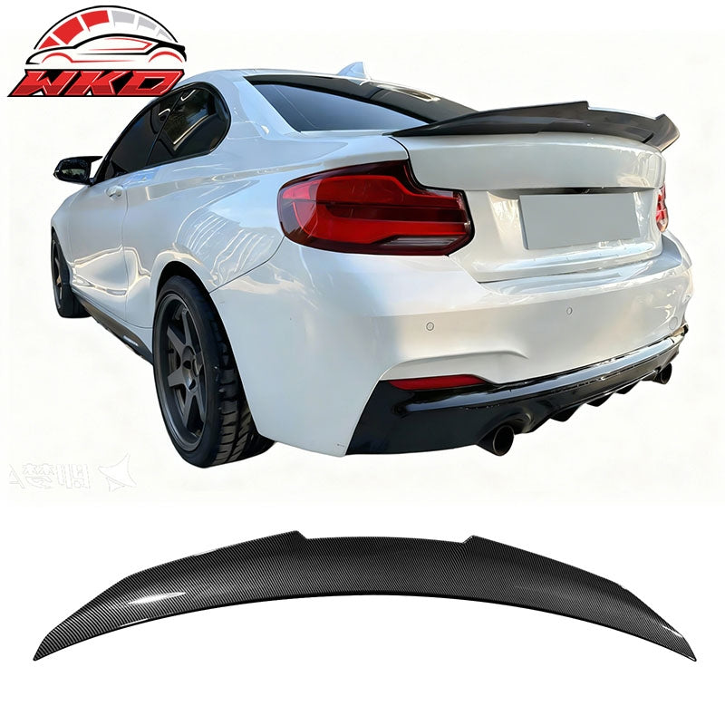 Wholesale 14-21 BMW F22 2-Series F87 M2 Coupe PSM Trunk Spoiler Carbon Fiber Print