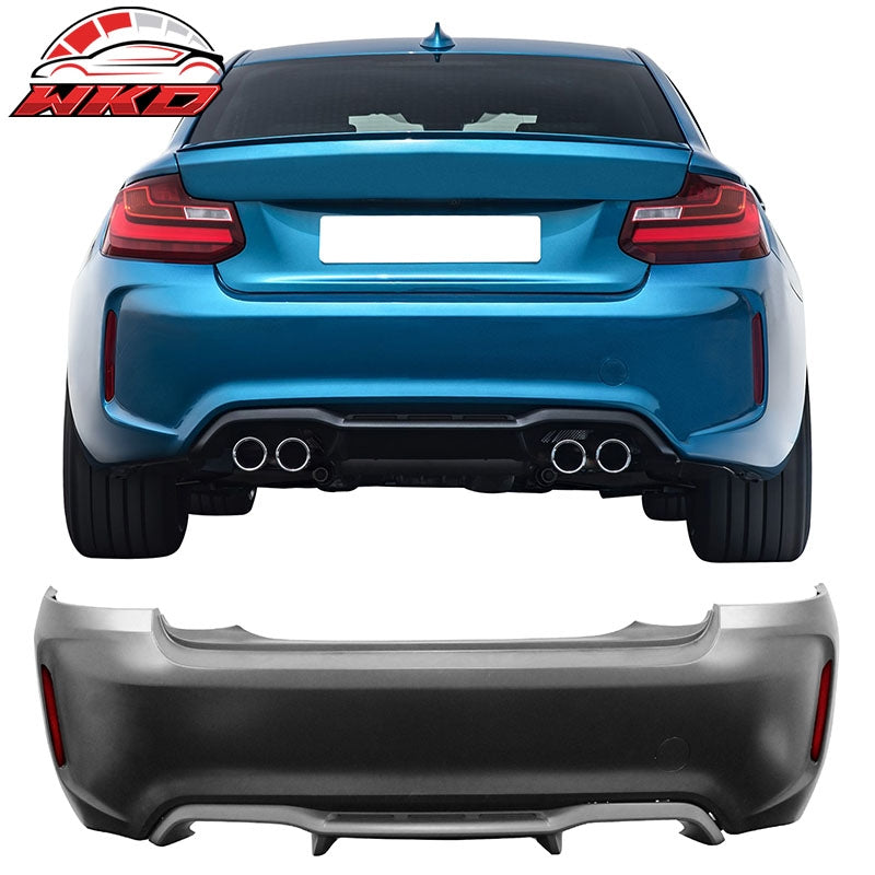 Wholesale 14-21 BMW F22 F23 2 Series M2 Style Rear Bumper Cover Replacement PP