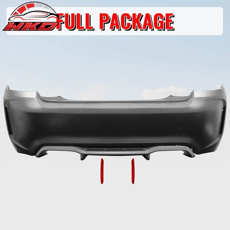 Fits 14-21 BMW F22 F23 2 Series M2 Style Rear Bumper Cover Replacement PP