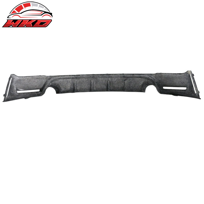 Fits 14-21 BMW F22 Coupe AP Style Rear Bumper Diffuser Forged Matte Carbon Fiber