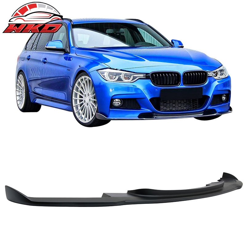 Fits 12-18 BMW F30 3 Series M Sport & M tech Front Bumper Lip Spoiler ABS