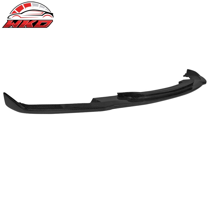 Wholesale 12-18 BMW F30 3 Series M Sport HM Style Front Bumper Lip Matte Carbon Fiber
