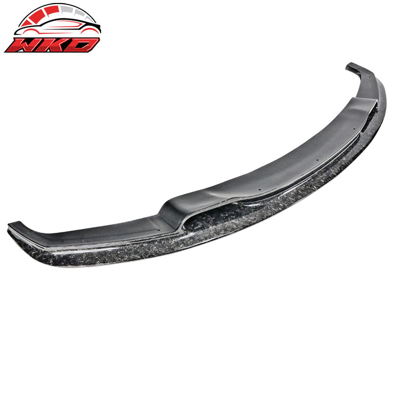 Fits 12-18 BMW F30 3-Series  MTech Front Bumper Lip Forged Matte Carbon Fiber CF