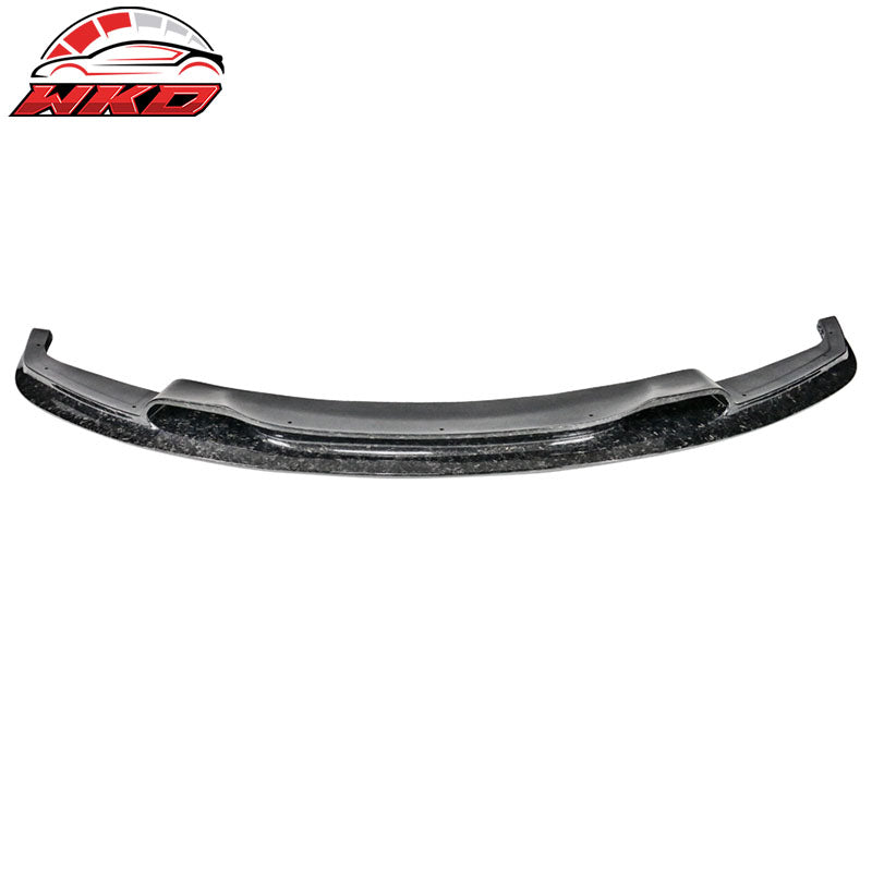 Fits 12-18 BMW F30 3-Series  MTech Front Bumper Lip Forged Matte Carbon Fiber CF