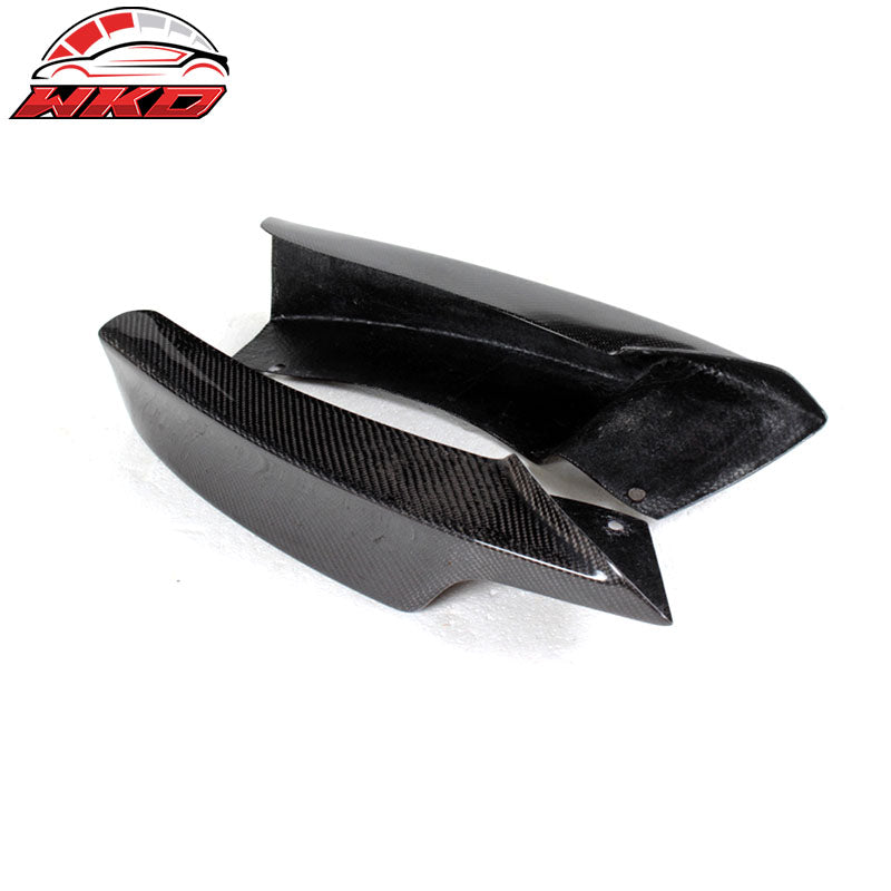 Fits 12-17 BMW F30 M Sport MP Front Bumper Lip Carbon Fiber