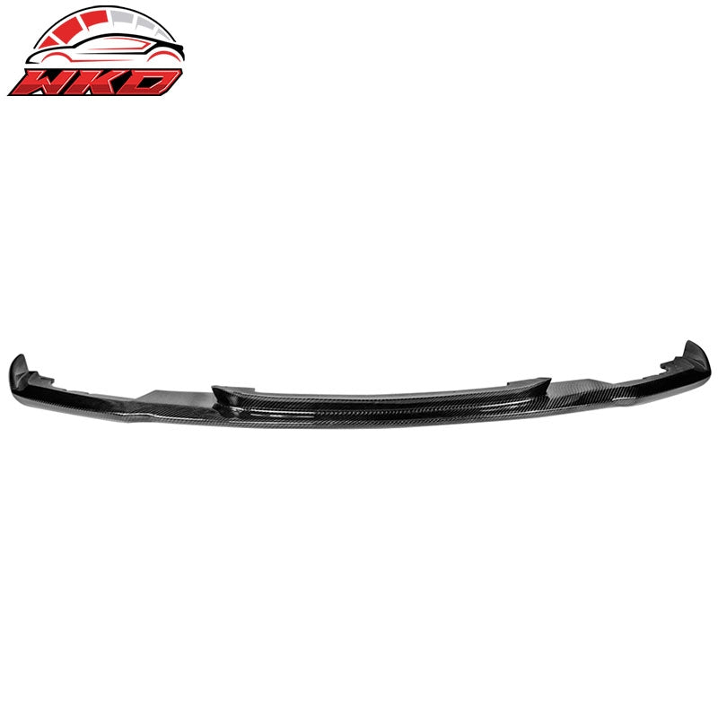 Fits 12-18 BMW F30 M Sport HM Style Front Bumper Lip - Carbon Fiber