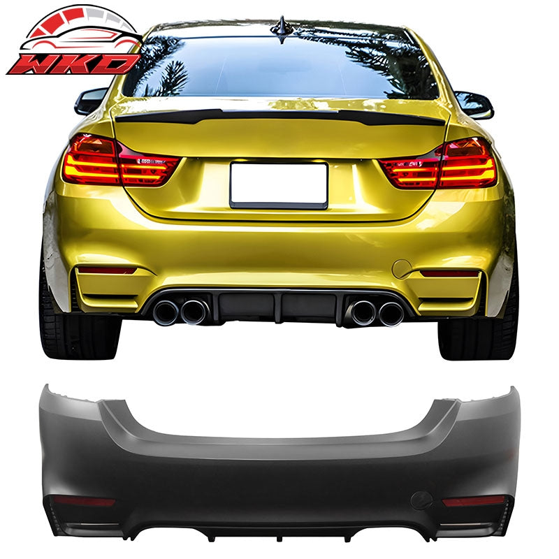 Wholesale 14-20 BMW F32 4 Series 420i 428i M4 Style Rear Bumper Cover Replacement PP