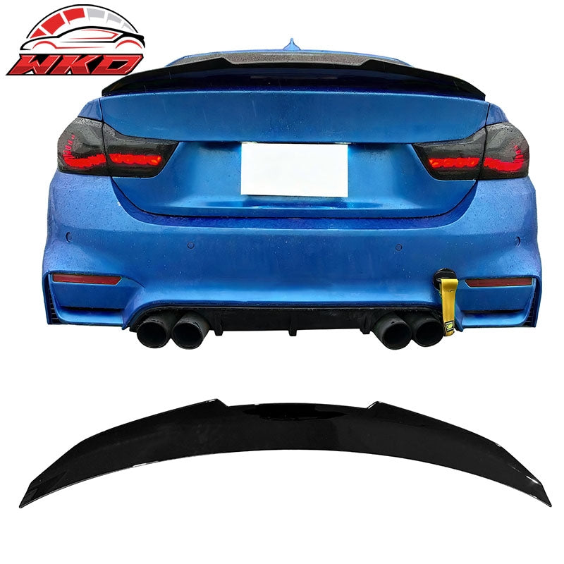 Wholesale 14-20 BMW F32 4-Series Coupe PSM Style Rear Trunk Spoiler Wing Gloss Black
