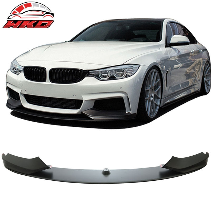 Fits 14-20 BMW F32 4 Series MT Msport Only Front Bumper Lip Spoiler Unpainted PP