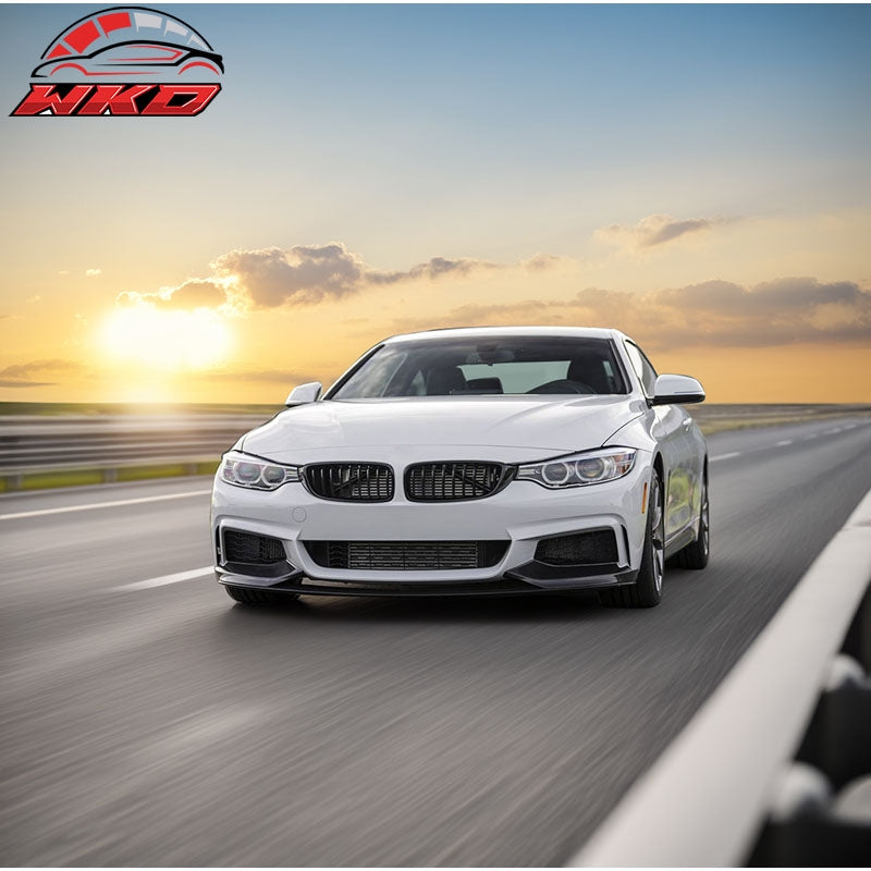 Fits 14-20 BMW F32 4 Series MT Msport Only Front Bumper Lip Spoiler Unpainted PP