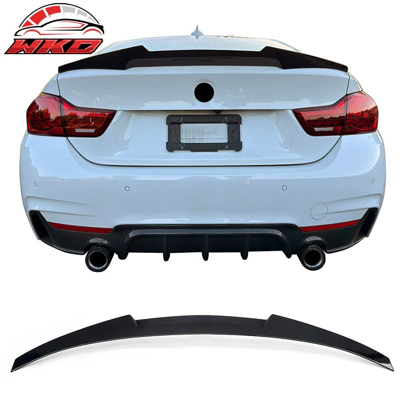 Wholesale For 2015-2020 BMW F36 4-Series Gran Coupe M4 Style Trunk Spoiler Gloss Black ABS