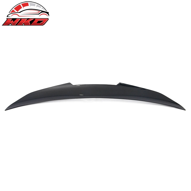 Fits 2015-2020 BMW F36 4-Series Gran Coupe PSM Trunk Spoiler Gloss Black ABS