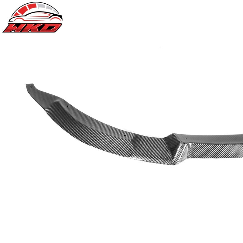 Fits 15-20 BMW F80 M3 F82 F83 M4 CS Style Front Bumper Lip - Matte Carbon Fiber