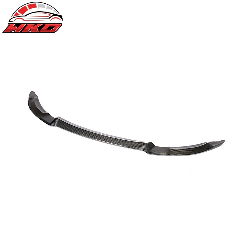 Fits 15-20 BMW F80 M3 F82 F83 M4 CS Style Front Bumper Lip Spoiler Carbon Fiber