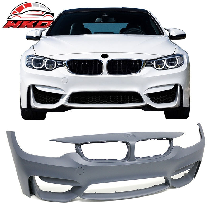 Fits 15-20 BMW F80 M3 F82 F83 M4 Front Bumper Cover Euro Style Conversion Kit
