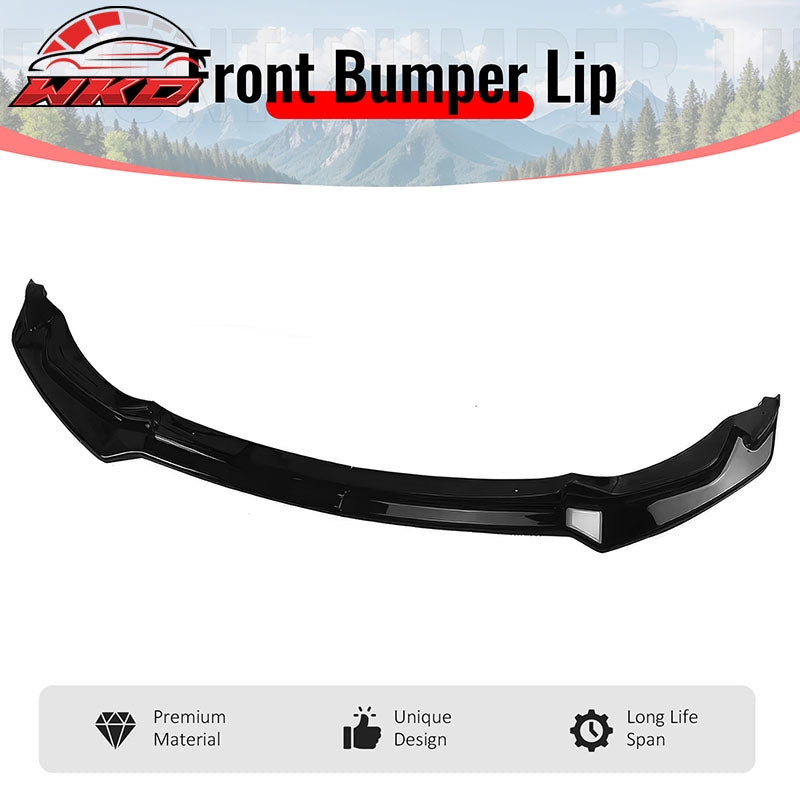 Wholesale 15-20 BMW F80 M3 F82 M4 CS Style Front Bumper Lip Spoiler Gloss Black ABS - Wikond Auto
