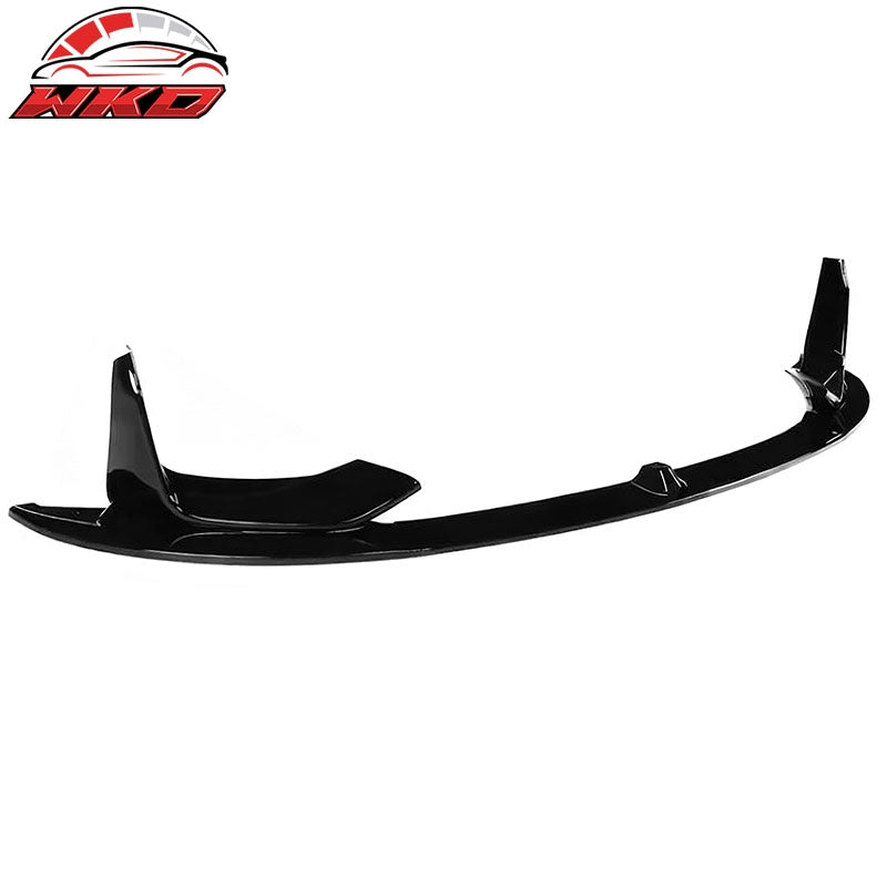 Wholesale 15-20 BMW F80 M3 F82 M4 MP Style Front Bumper Lip Spoiler Gloss Black ABS - Wikond Auto
