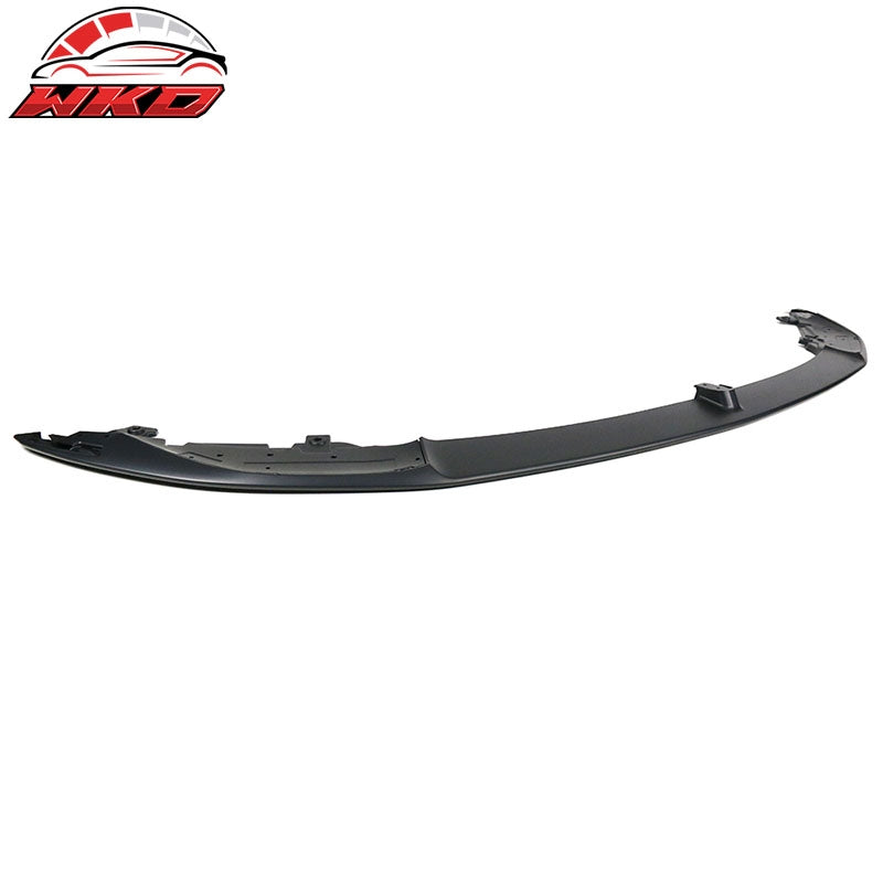 Fits 15-20 BMW F82 F80 M3 M4 Front Splitters+Front Bumper Lip Matte Carbon Fiber
