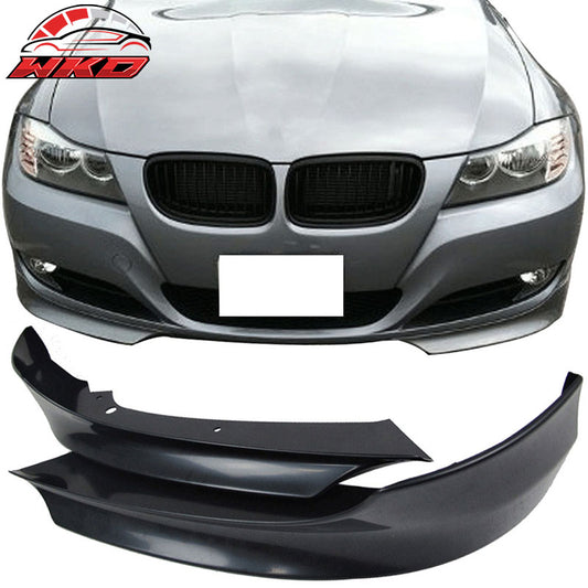 Wholesale 09-12 BMW E90 3-Series OE Style 2PC Front Bumper Lip Splitters PP Unpainted