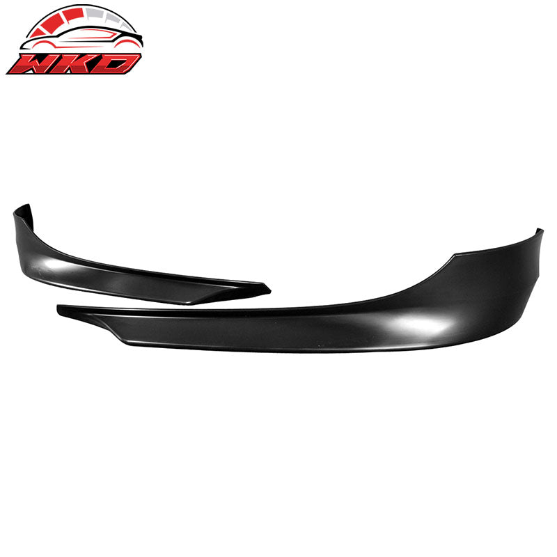 Fits 09-12 BMW E90 3-Series OE Style 2PC Front Bumper Lip Splitters PP Unpainted