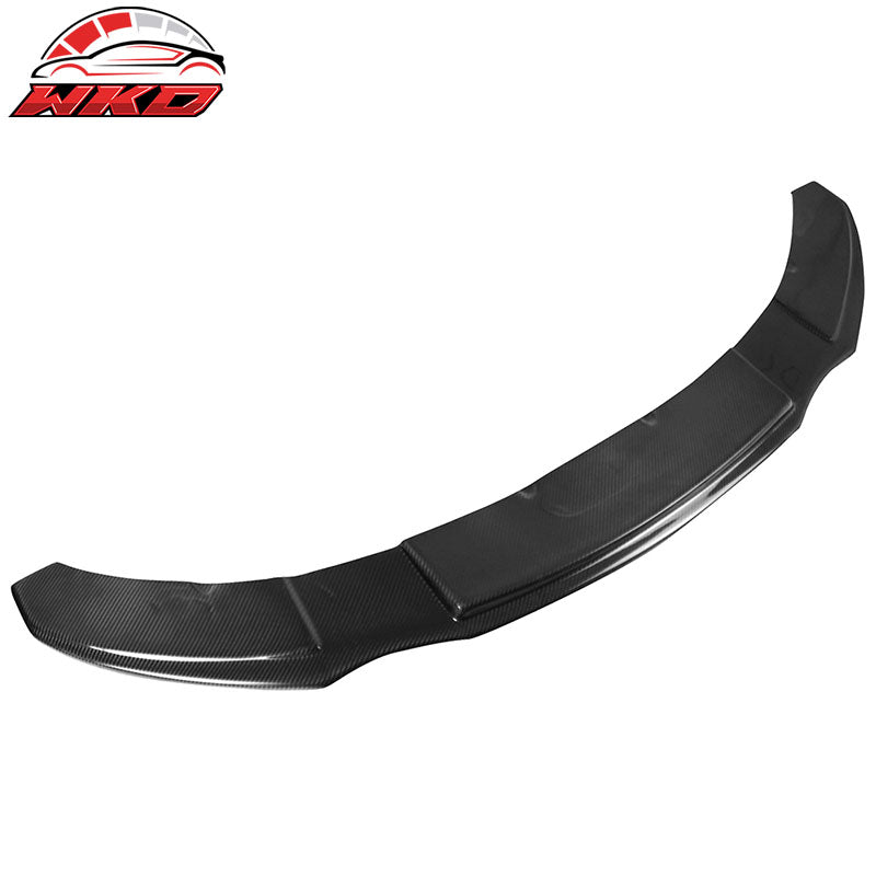 Fits 14-20 BMW F32 4 Series M-T Style Front Bumper Lip - Matte Carbon Fiber