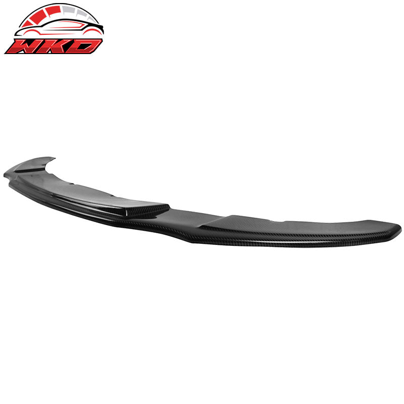 Fits 14-20 BMW F32 4 Series M-T Style Front Bumper Lip - Matte Carbon Fiber