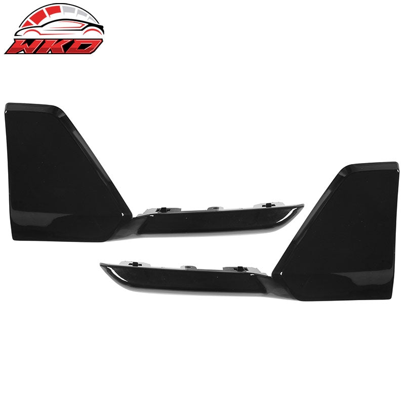 Fits 19-26 BMW G05 X5 M Sport 2PCS Rear Splitter Aprons MP Style Gloss Black