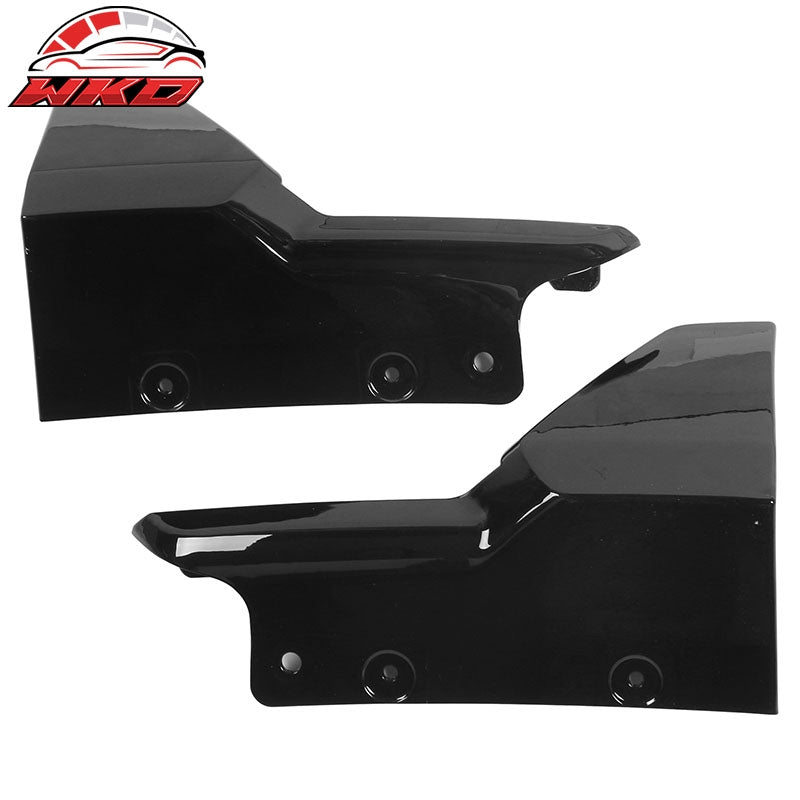 Fits 19-26 BMW G05 X5 M Sport 2PCS Rear Splitter Aprons MP Style Gloss Black