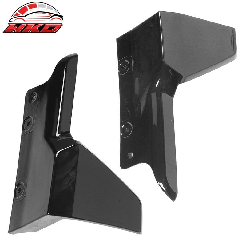 Fits 19-26 BMW G05 X5 M Sport 2PCS Rear Splitter Aprons MP Style Gloss Black