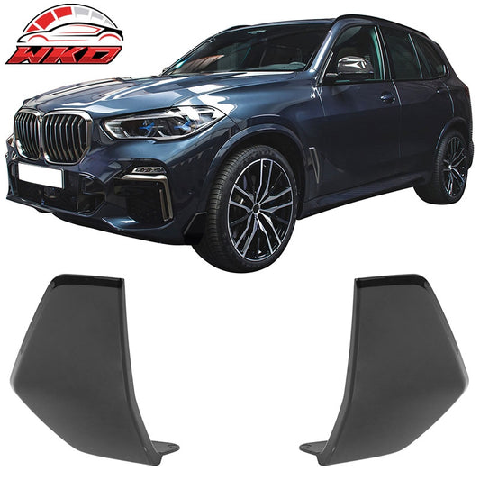 Wholesale 19-23 BMW G05 X5 M Sport 2PCS Front Bumper Lip Aprons MP Style Gloss Black