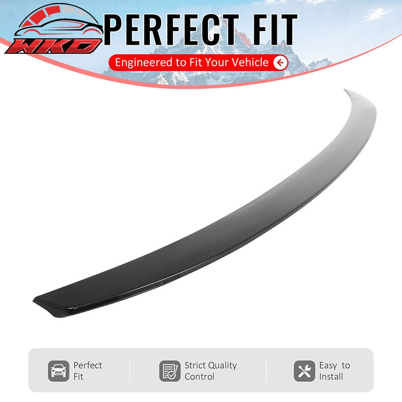 Wholesale 16-22 BMW G11 G12 7-Series 740i 745e IKON Trunk Spoiler Gloss Black ABS - Wikond Auto