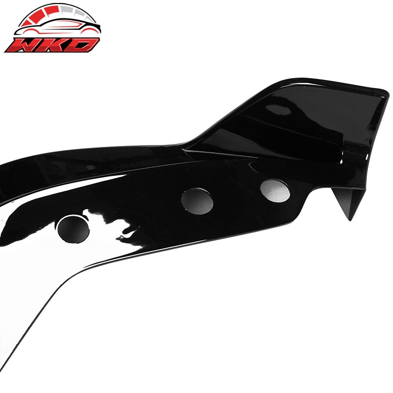Fits 19-22 BMW G20 3 Series 330i M Sport M340i Gloss Black Front Bumper Lip 3PCS