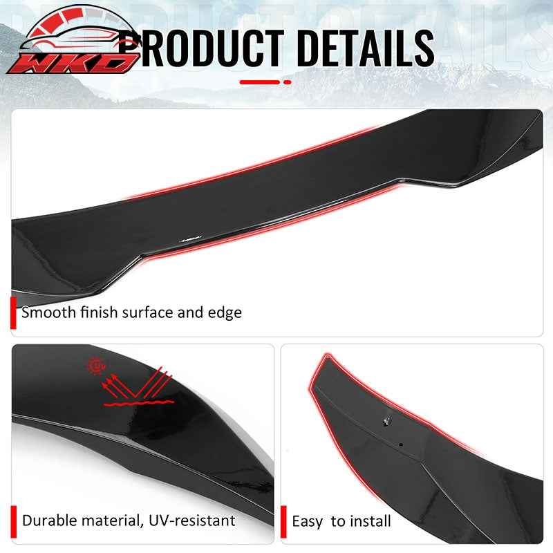 Wholesale 19-26 BMW G20 3-Series IKON Style Rear Trunk Spoiler Wing Lip Gloss Black - Wikond Auto