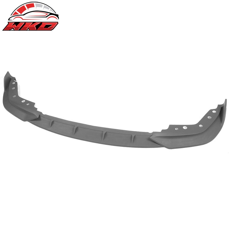 Fits 19-22 BMW G20 3 Series M Sport & M340i 3PC V1 Front Bumper Lip Matte Black