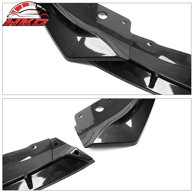 Fits 23-26 BMW G20 3 Series M Sport M340i IKON Front Lip Carbon Fiber Print - PP
