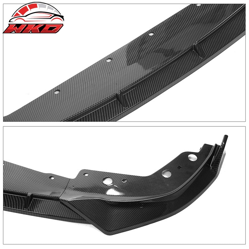 Fits 23-26 BMW G20 3 Series M Sport M340i IKON Front Lip Carbon Fiber Print - PP