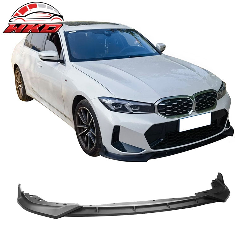 Wholesale 23-26 BMW G20 3 Series M Sport M340i IKON Front Bumper Lip Matte Black - PP